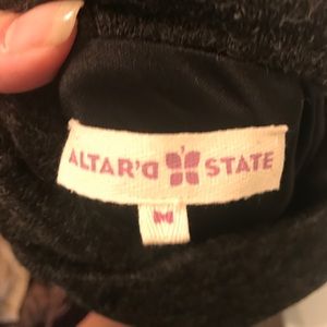 Altered State Sweater Dress with Tulle